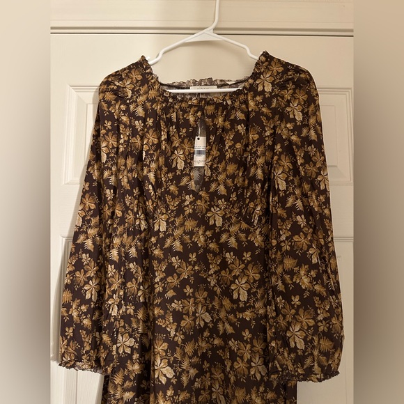 DOEN Ginetta Dress Fern Grove Floral - Picture 6 of 7